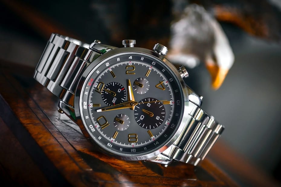luxury chronograph watch